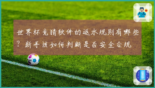 世界杯竞猜软件的返水规则有哪些?新手该如何判断是否安全合规